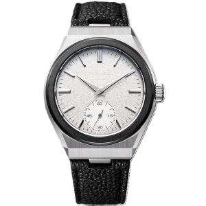 Vintage Round Leather Strap Watch